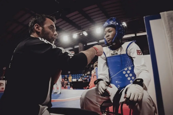 Frederic Schmidt coach à Strasbourg Taekwondo Académie
